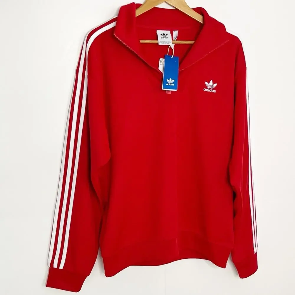 Adidas Mens Quarter ZIp Original Track Top Size Medium